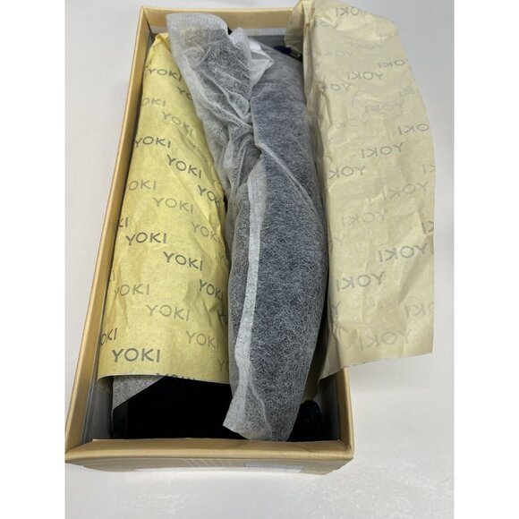 Yoki Urban-80 Velvet Flat Lace Up Shoe~Size 8~Navy Dark Blue Ankle Tie P7 25 - Picture 4 of 7